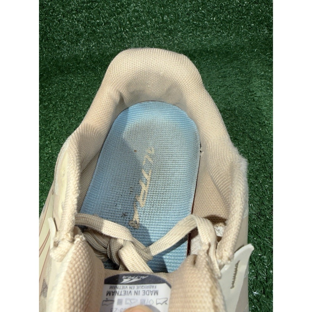 Altra Lone Peak 7 Women Size 9.5 Wide Beige Running Shoes Comfort Trail Sneakers - Picture 8 of 12